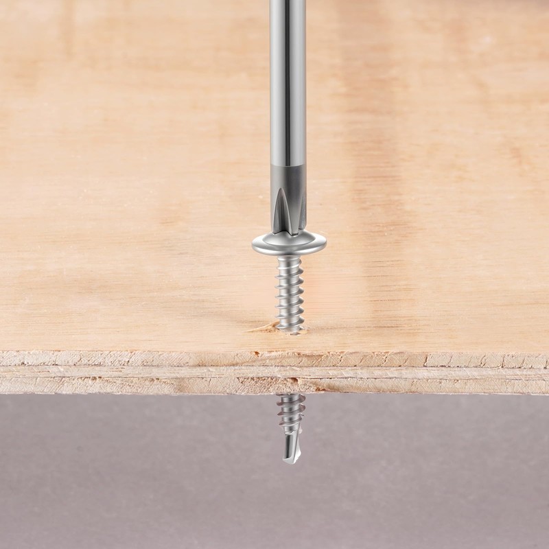 VEVOR #8 Self Drilling Wood Screws, 3/4 Inch Long 350