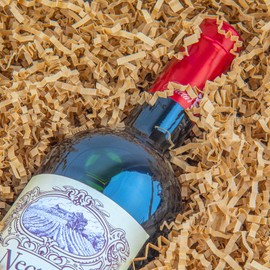 Caleihd Caleihd Crinkle Cut Paper Shred Packing Grass Cushion Paper Streamer for Christmas Wedding Birthday Bridesmaid Engagement Craft Gift Boxes Bags Basket Filler Decoration 4.5oz Brown