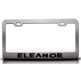 Custom Brother - Eleanor Female Name Metal Car SUV Truck License Plate Frame Ch k66