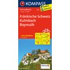 KOMPASS Fahrradkarte 3096 Fränkische Schweiz, Kulmbach, Bayreuth 1:70.000: GPS-genau