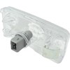 Generic 2 x Side Marker Lights Truck White Reflector Left