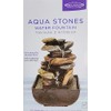 Relaxus Mini Aqua Stones Indoor Water Fountain, 5.25" x 5.25"