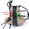 QIRUIMY Tactical Head-Mounted Headset with Detachable Microphone, Outdoor Sports Games