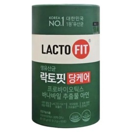 Chong Kun Dang Health [Seller Herb Food] Chong Kun Dang Lactopit Dang Care Lactobacillus 2g x 60 sachets (6 packs) / [셀러허브 식품] 종근당 락토핏 당케어 유산균 2g x 60포 (6통)