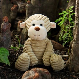 Apricot Lamb Cuddly Toy Monkeys 23 cm - Plush Toy Plush Toy for Children and Baby - Fluffy Stuffed Toy for Playing, Collecting & Cuddling - Cosy Cuddly Toy - Plush Monkeys