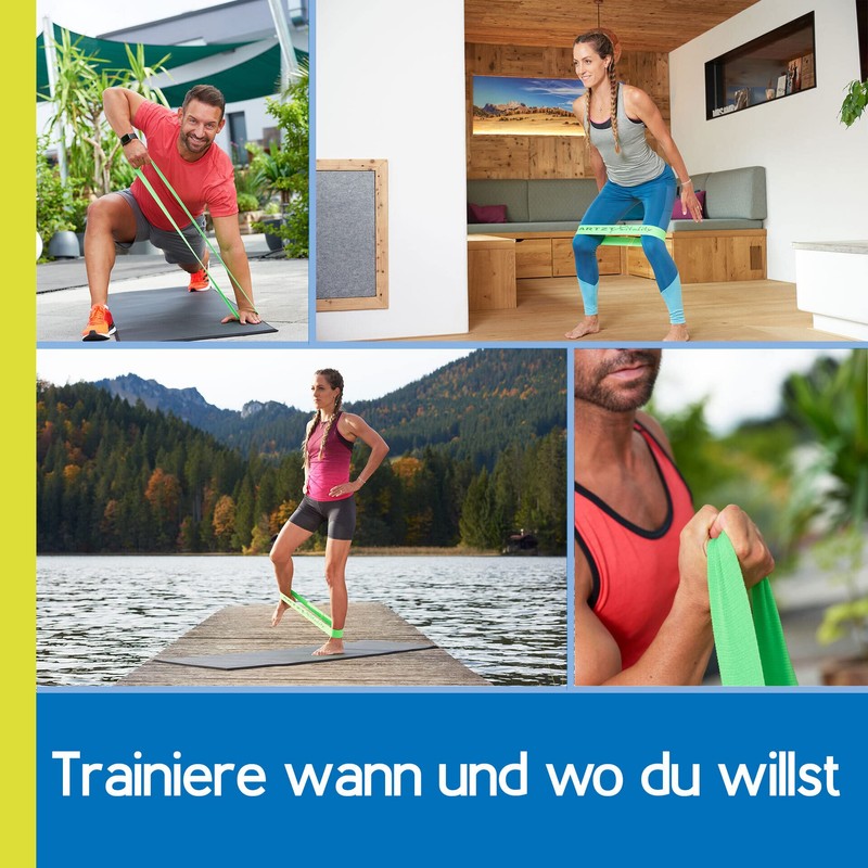 ARTZT vitality Theraband Loop Band Textile | Fitness Band Made