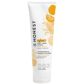 The Honest Company The Honest Company Hydrating Face + Body Lotion | Fast Absorbing, Naturally Derived, Hypoallergenic | Citrus Vanilla Refresh, 8.5 fl oz