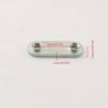 PZRT 4 Sets Bicycle Mudguard Leg Fixing Plate Stainless Steel