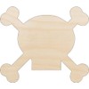 Skull - Laser Cut Out Unfinished Wood Craft Shape SKL19