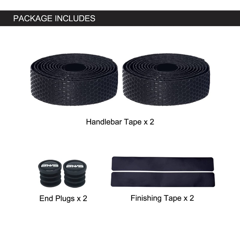 PLATTBK Road Bike Handlebar Tapes Breathable Non-Slip Shock-Absorbent Bicycle Bar