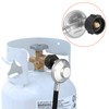 EXCELFU Fire Pit Installation Kit with 1/2" Chrome Key Valve,