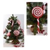 Red and White Lollipop Christmas Decorations Small Combinations Red and