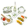 Lashuma Handmade oval serving plate made of Italian ceramic in