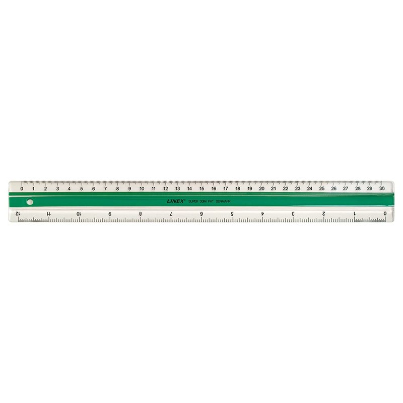 Linex Ruler, 30cm Ruler, Pack of 2