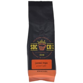 San Diego Coffee Guatemalan, Medium Roast, Ground, 16-Ounce Bags (Pack of 2)