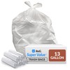 Reli. 13 Gallon Trash Bags | 250 Bags | Clear