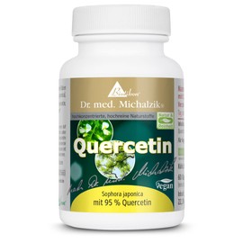 Quercetin Dr. Michalzik - with 95% pure quercetin - from the flowers of the Japanese string tree | recommended daily dose quercetin [500 mg] | without additives - from BIOTIKON®