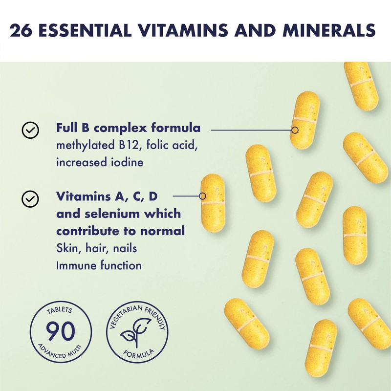 Higher Nature - Advanced Multi - Multi Vitamins Supplements -