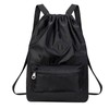 AWAVM Drawstring Waterproof Bag,Drawstring Backpack Sports Gym Bag with Shoes