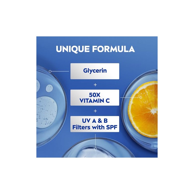 Nivea Extra Whitening Cell Repair Body Lotion Spf 15, 400Ml