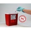 Oakridge Products 2.2 Quart Size Needle Disposal Container | Personal