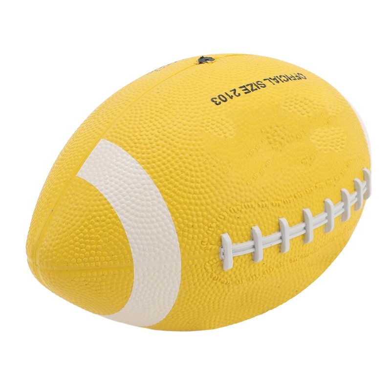 Rugby Ball Professional Size 3 Rubber Lightweight Portable High Elasticity