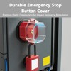 KMYZQDV Emergency Stop Button Cover Push Switch Protector Guard for
