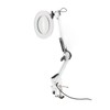 5X Magnifying Glass Clip On LED Tattoo Desk Lamp USB