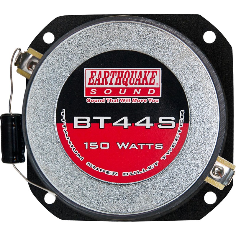 EARTHQUAKE Sound BT44S Car/Pro Audio 3.5-inch Titanium Dome Super Bullet