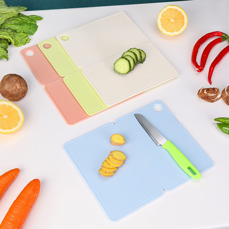 Chopping Board, Foldable Plastic Chopping Board, Portable Fruit Chopping Board