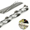 25 Pack Helical Wall Ties, 16" x 1/4" Stainless Steel
