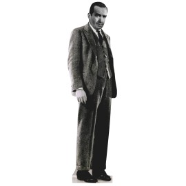 Wet Paint Edward R Murrow Radio WWII Television Broadcaster Cardboard Cutout Standee Stand