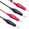 Crocodile Clips Electrical Insulated Wire Multimeter Test Leads Set Alligator