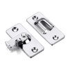 dingchi Door Hasp Latch 90 Degree, Stainless Steel Safety Angle