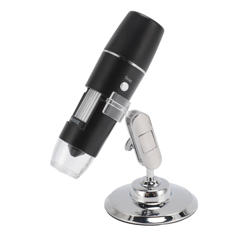 Wireless Digital Microscope 0 to 1000X 8 LED Lights Portable