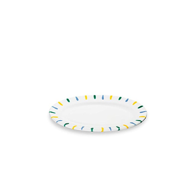 GMUNDNER KERAMIK Oval Plate Size: L 21 cm x W