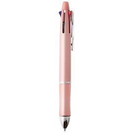 Pilot Dr. Grip 4+1, 4 Color 0.7 mm Ballpoint Multi Pen & 0.5 mm Mechanical Pencil - Baby Pink (BKHDF1SFN-BP)