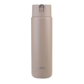 Oasis Ceramic Lined Stainless Steel Triple Wall Insulated Moda Drink Bottle 700 ml - Latte