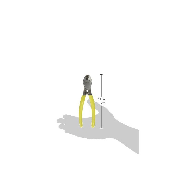 Sourcingmap Yellow Handle Wire Cable Cutting Plier Cutter Stripper