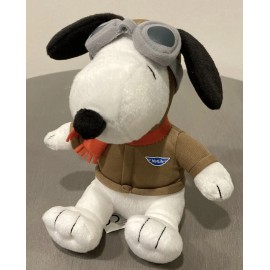 MetLife NEW SNOOPY RED BARON FLYING ACE PILOT METLIFE STUFFED ANIMAL PLUSH PEANUTS