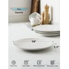 LE TAUCI Dinner Plates 10 Inch, Ceramic Dish Set for