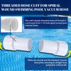 Pack of 2 Pool Hose Adapter, Pool Hose Connector, Hose
