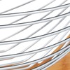 Relaxdays Fruit Hammock, Bamboo and Stainless Steel, Grid Design, Decorative