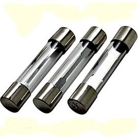 10x Glass Fuse Fuse Flink 6 x 30 mm - 5A 10A 15A 20A 25A 30A 250V (15A)