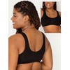 Fruit of the Loom Women's Front Close Builtup Sports Bra,