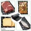 11" x 50' Vacuum Seal Bags Roll Black Clear 5