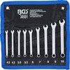 BGS 30551 Open-Ended Ring Spanner Set 9 Pieces SW 4-10