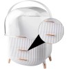 Beaupretty Caja Organizadora De Maquillaje A Prueba De Polvo