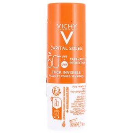 Vichy Capital Idéal Soleil Very High Protection Stick Sensitive Zones SPF50+ 9g