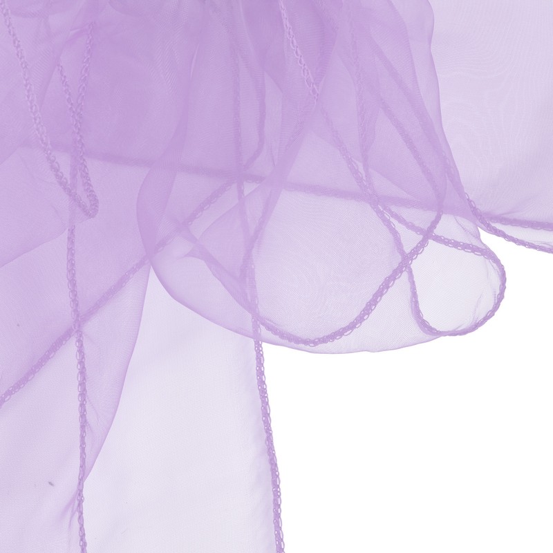 10Pcs Organza Banquet Chair Sash Exquisite Chair Bows Sashes for